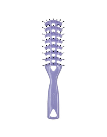 Boreal Family Skeleton Hairbrush Italy -633/D - Purple - Effective Detangling and Styling